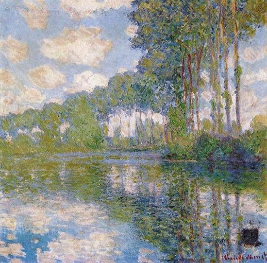 Claude Monet Poplars at the Epte